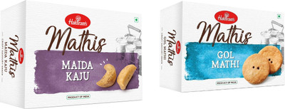 Haldiram's Gol Mathi & Maida Kaju(2 x 0.5 kg)