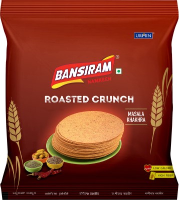 Bansiram ROASTED CRUNCH MASALA KHAKHRA(4 x 180 g)