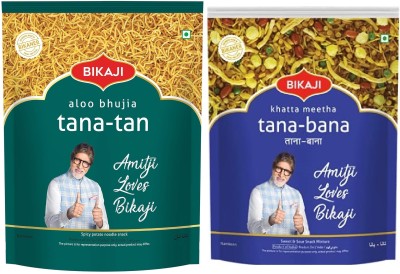 Bikaji Tana Tan 400g & Tana Bana 400g PACK OF 2(2 x 400 g)