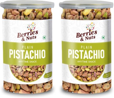 Berries & Nuts Premium Size Plain Pista Kernels(2 x 200 g)