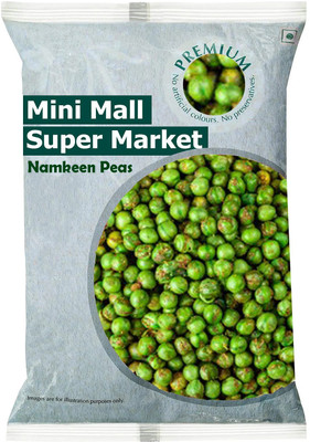 MINIMALL SUPER MARKET Green Salty Masala Peas/Vatana - Namkeen Peas PQ(500 g)