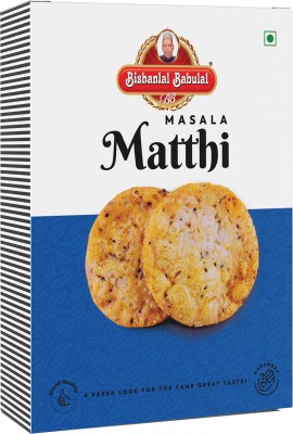 Bishanlal Babulal Bikaneri Masala Matthi 250Gm Healthy Snack Ready-to-Eat Namkeen No Preservative(250 g)