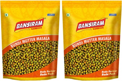 Bansiram BUNDI MATAR MASALA STANDEE PACK(2 x 375 g)