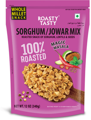 Roasty Tasty Roasted Snack of Jowar Mix Lentils And Seeds(340 g)
