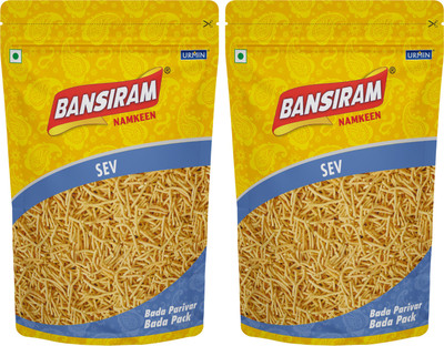 Bansiram Namkeen Sev(2 x 375 g)