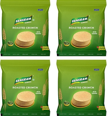 Bansiram Namkeen Roasted Crunch Methi Khakhra(2 x 360 g)