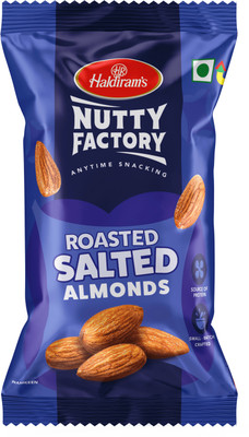 Haldiram's Nutty Factory Roasted Salted Almonds(25 g)