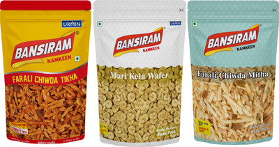 Bansiram FARALI NAMKEEN COMBO PACK(3 x 350 g)