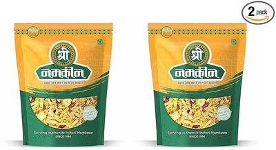 Shree Namkeen Mix Mixture - Indore Special - Crispy & Crunchy - Pack of 2, 400gm each.(2 x 400 g)