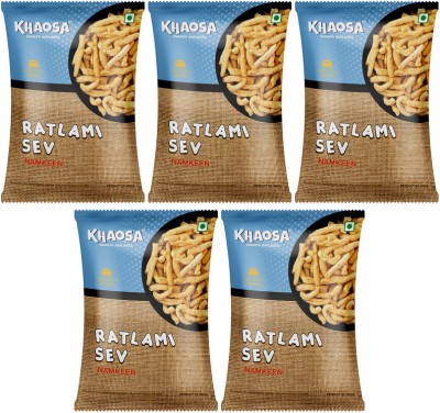 KHAOSA Ratlami Sev 1Kg (200Gm x 5)(5 x 200 g)