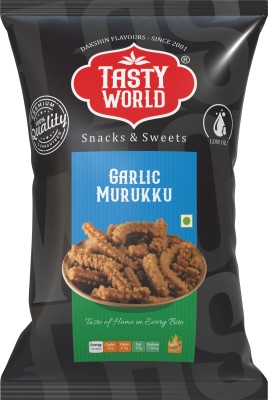 Tasty World Garlic Murukku(4 x 100 g)