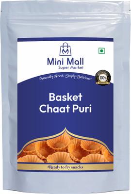 MINIMALL SUPER MARKET Basket Chat Puri/Katori Chat Puri/Fried Delhi Chat Puri (30 Piece)(200 g)
