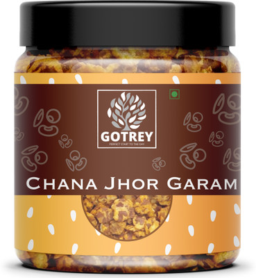 GOTREY Roasted Chana Jor Garam Namkeen Cruncy Tasty Traditional Indian Snacks 400 gm(400 g)