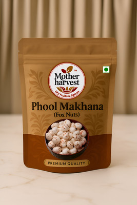 Mother harvest PHOOL MAKHANA | CRUNCHY LOTUS SEEDS SNACK | LIGHT & HEALTHY TREAT(1 kg)