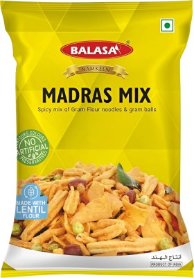 balasa Madras Mix Namkeen | Mixture Namkeen | Tasty Namkeen Snacks | Ready to Eat(3 x 200 g)