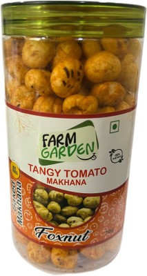 Farm Garden Tangy Tomato Roasted & Flavored Makhana Healthy Snacks (2*70g)=140g(2 x 70 g)