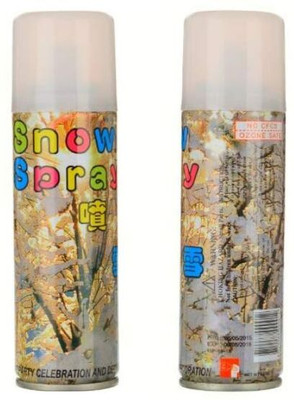 shoppingcorner Snow Spray for Party Decoration – Set of 2 Snow Spray(500 ml, Pack of 140)