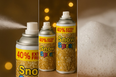 MUNNIC SS-200ML-40EXTRA Snow Spray(200 ml, Pack of 150)