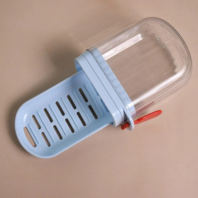 Gift Corner Multifunctional Soap Box with Drain Tray and Lock Clip (1 Pc)(Blue, Multicolor)