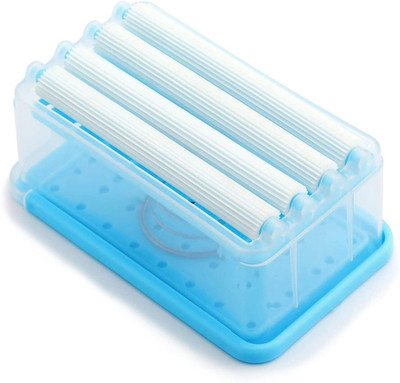 SellVera Soap Dish Laundry Rolling Soap Box Portable Soap Bar Dispenser Detergent Bar(200 g)