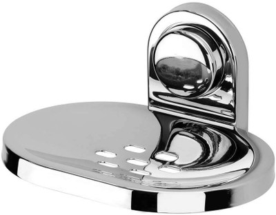 Flipkart SmartBuy 304 Grade Stainless steel single soap Case for bathroom ( Chrome ) (pack of 1)(Silver)
