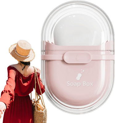DIYAL ENTERPRISE Portable Travel Soap Holder with Lid Compact Soap Container for Bathroom(Multicolor)