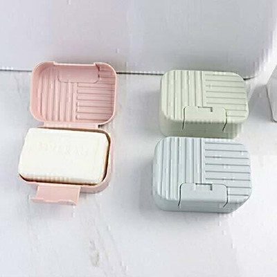 Flywind Useful Portable Waterproof Leakproof Travel Soap Box Case Holder Plastic Case(Multicolor)