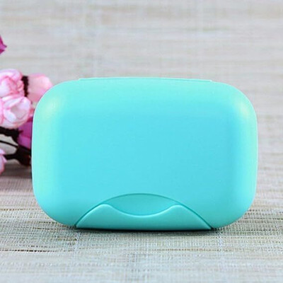 AASAISH Useful Portable Waterproof Leakproof Travel Soap Box(sky blue)