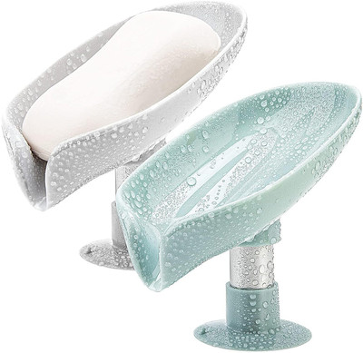 ks trade Easy Clean Bar Soap Holder, with Suction Cup Soap(Multicolor)