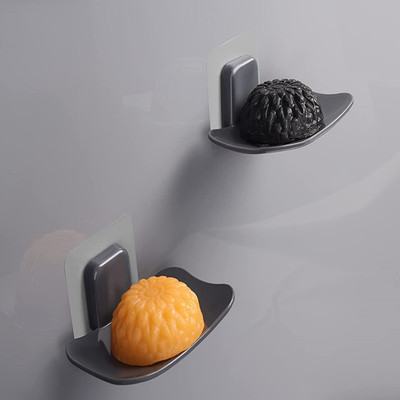 Hirsha Stylish Soap Case Soap Dish, ideal for bathroom and kitchen use(Gray)