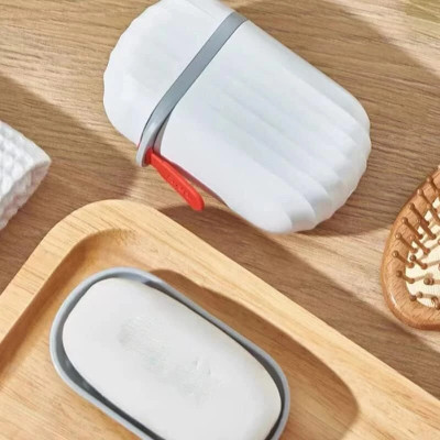 Oblivion Stylish Travel Soap Holder – Secure Seal | Leak-Proof Box for Home & Travel |(Multicolor)