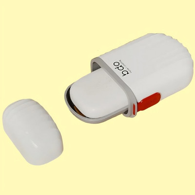 SAKEXA Portable Leakproof Travel Soap Box Case Holder Plastic Soap Case Box01(White)