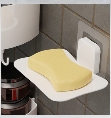 SHREEONE3 Water Proof Soap Dish Holder_01(White)