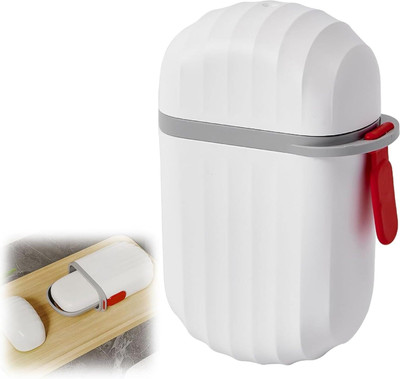Regitx Leakproof Travel Soap Box Case Holder Plastic Soap Case Holder (Pack of 1)(White)