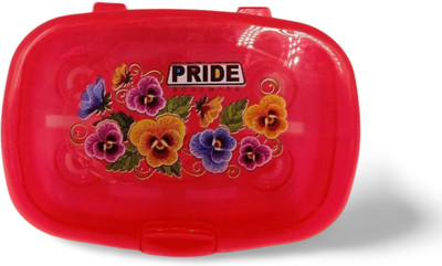 PLASTO WORLD Plastic soap case box with cover Travel box(Multicolor)