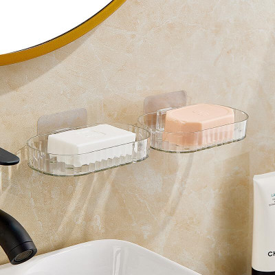 DCP ENTERPRISE soap Holder for Bathroom/soap case/self-Adhesive soap Holder/soap /Self(Multicolor)