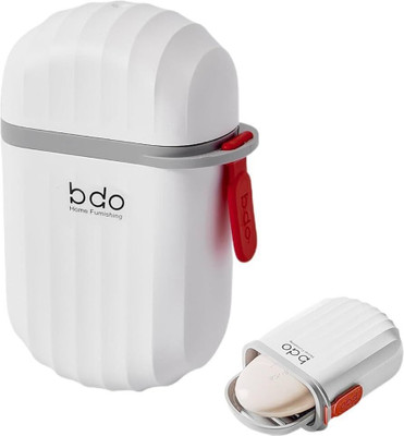 HVG TRADERS Soap Holder Travel Soap Portable Leak-Proof Soap Box for Bathroom(White)