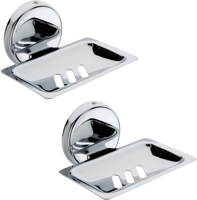 Yatharth Double Holder Soap case(Silver)