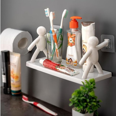 Manazo enterprises Soap holder without drill(White)
