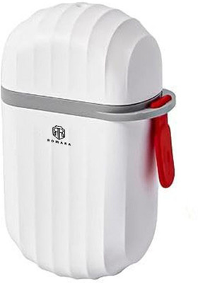 ROMARA Durable Soap Case for Travel – Lightweight Soap Box for Hostel, Office & Camping(White)