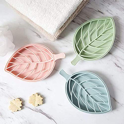 Bharatmart Leaf Shop Dish(Multicolor)