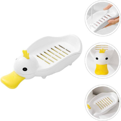 VAGHANI ENTERPRISE Duck Soap Dish Holder(Multicolor)