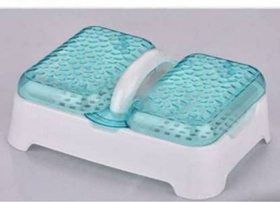 PuthaK 2 in 1 Transparent Plastic Soap Case Holder with Lid(Blue)