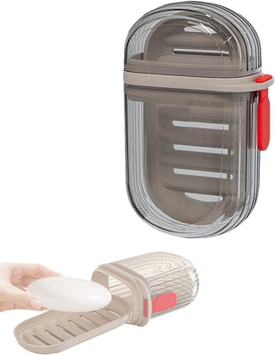 Flywind Travel Soap Case Portable Leak-Proof Soap Holder with Lid Ideal for Bar Soap(1 PCS)