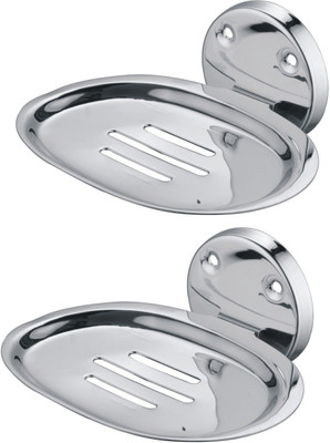 Altroz Round Soap Dish New-set of 2(Silver)