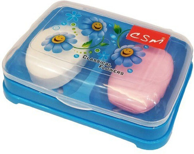 CSM 2-in-1 Soapcase with lid(Blue)(Blue)