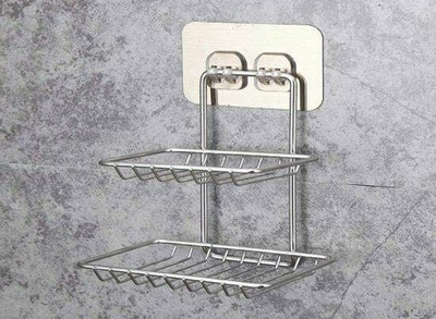siddhi vinayak creation 2 layer soap stand(MULTYCOLOR)