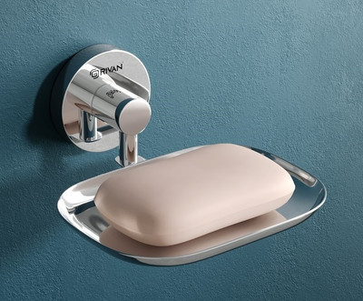GRIVAN SS 304 Single Soap Dish, Soap Stand, Soap case, Soap Holder Stand(Steel)