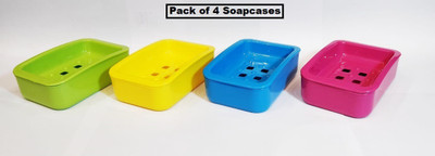 CSM Soapcases, Pack of 4(Multicolor)