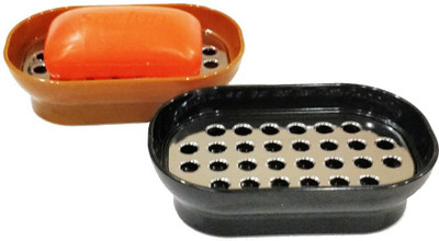 CSM Pack Of 2 Soapcases.(Brown, White)